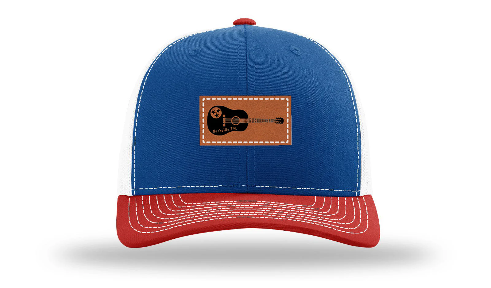 TN Guitar Leather Patch Richardson 112 Hat - Image 42