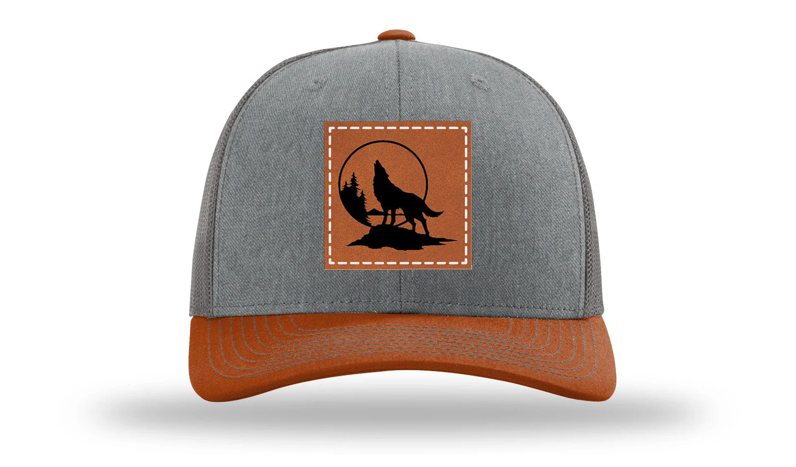 Wolf Leather Patch Richardson 112 Hat - Image 39