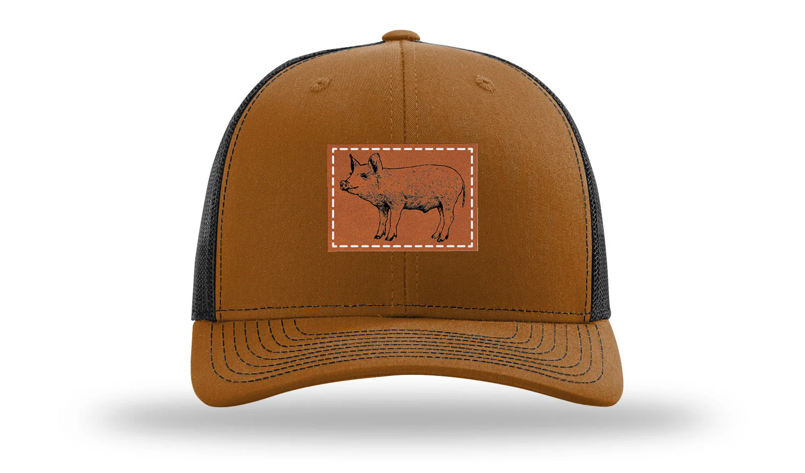 Pig Leather Patch Richardson 112 Hat - Image 10