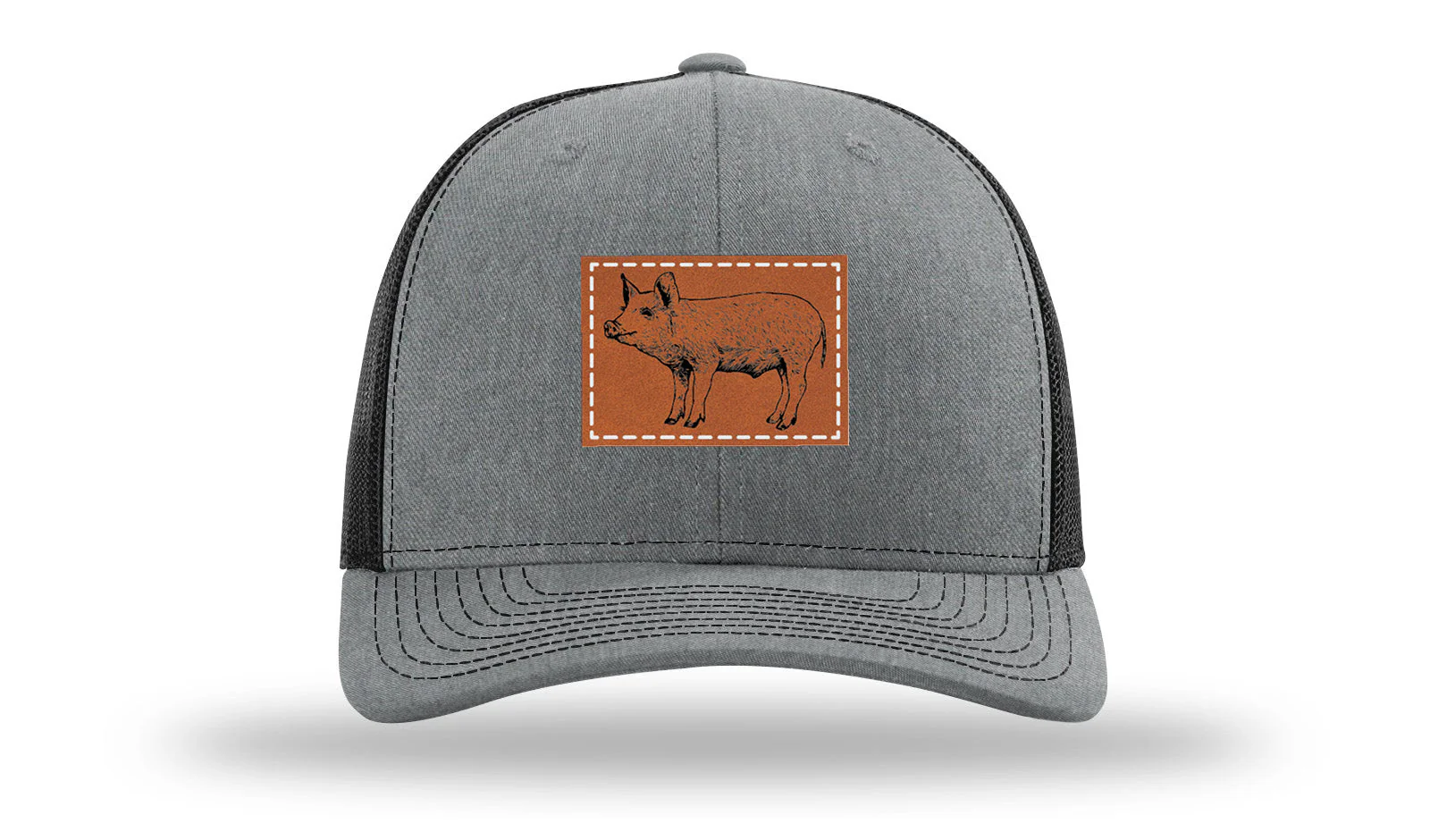Pig Leather Patch Richardson 112 Hat - Image 20