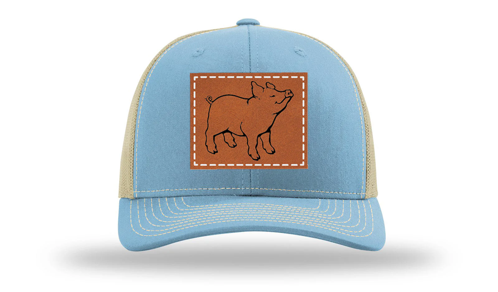Pig Leather Patch Richardson 112 Hat - Image 18
