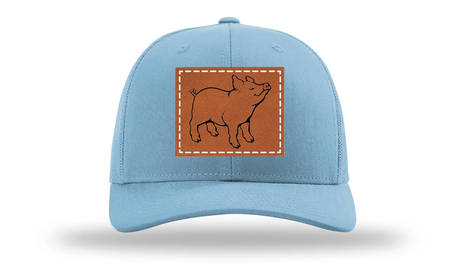 Pig Leather Patch Richardson 112 Hat - Image 2