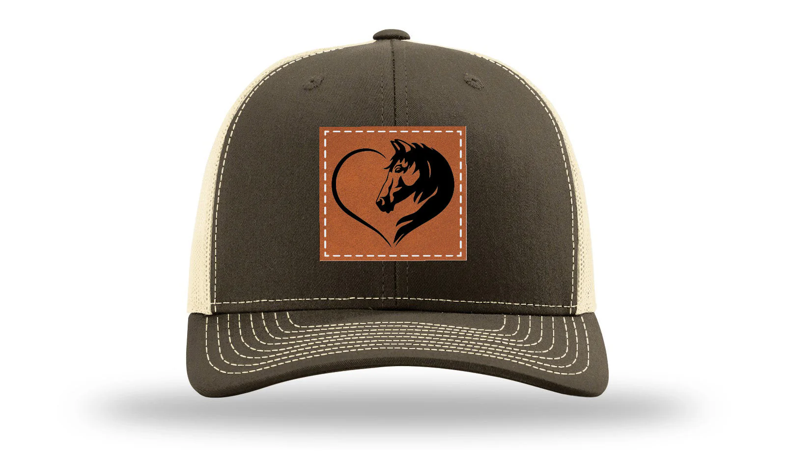 Horse Love Leather Patch Richardson 112 Hat - Image 17