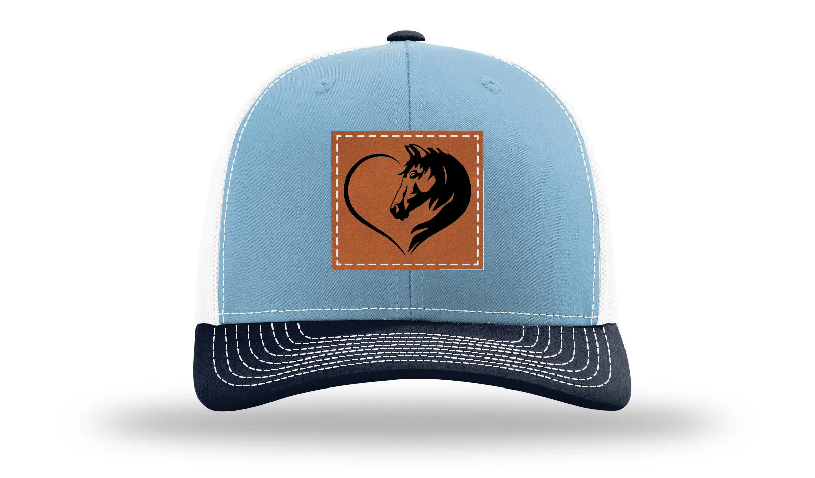 Horse Love Leather Patch Richardson 112 Hat - Image 34
