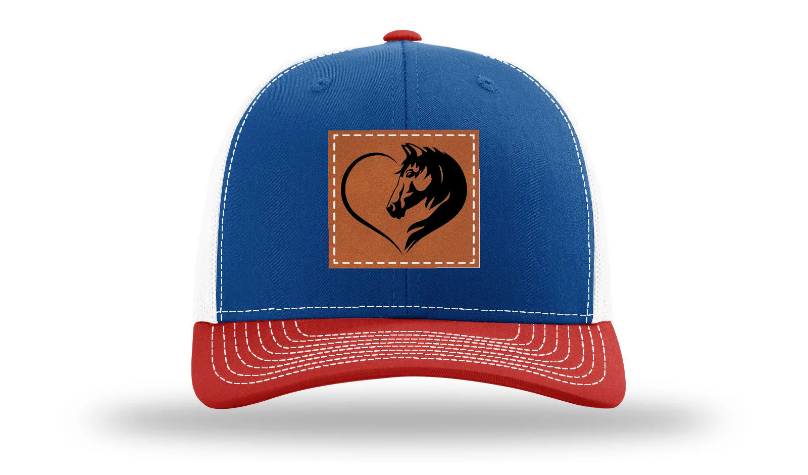 Horse Love Leather Patch Richardson 112 Hat - Image 42