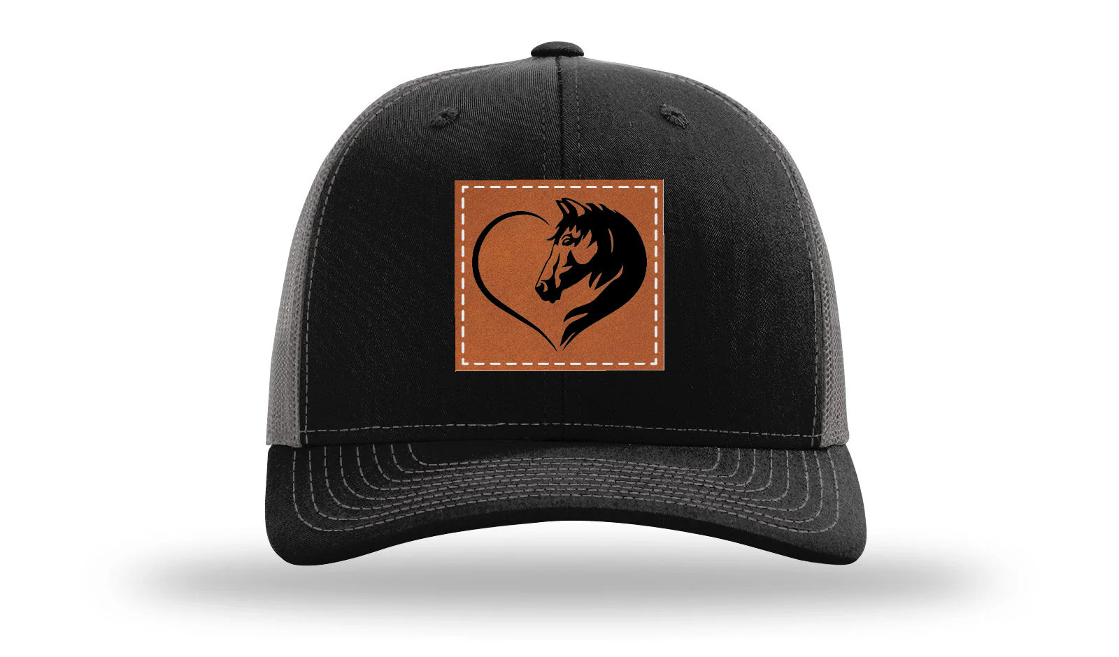 Horse Love Leather Patch Richardson 112 Hat - Image 6