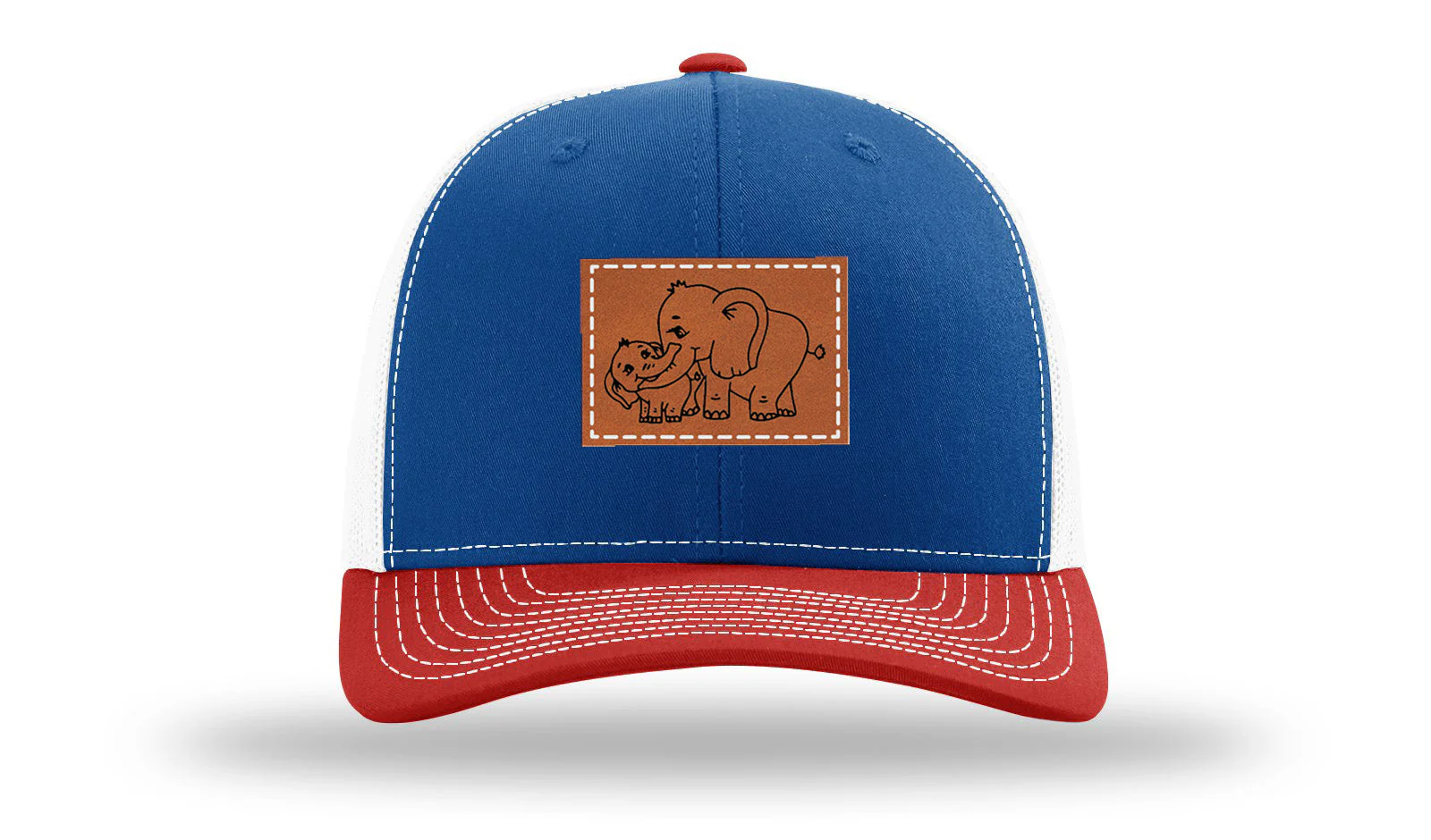 Elephants Leather Patch Richardson 112 Hat - Image 41