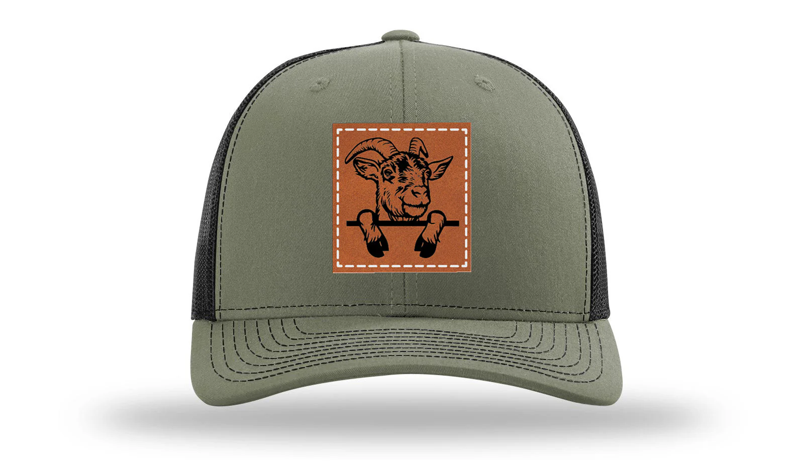 Goat Leather Patch Richardson 112 Hat - Image 25