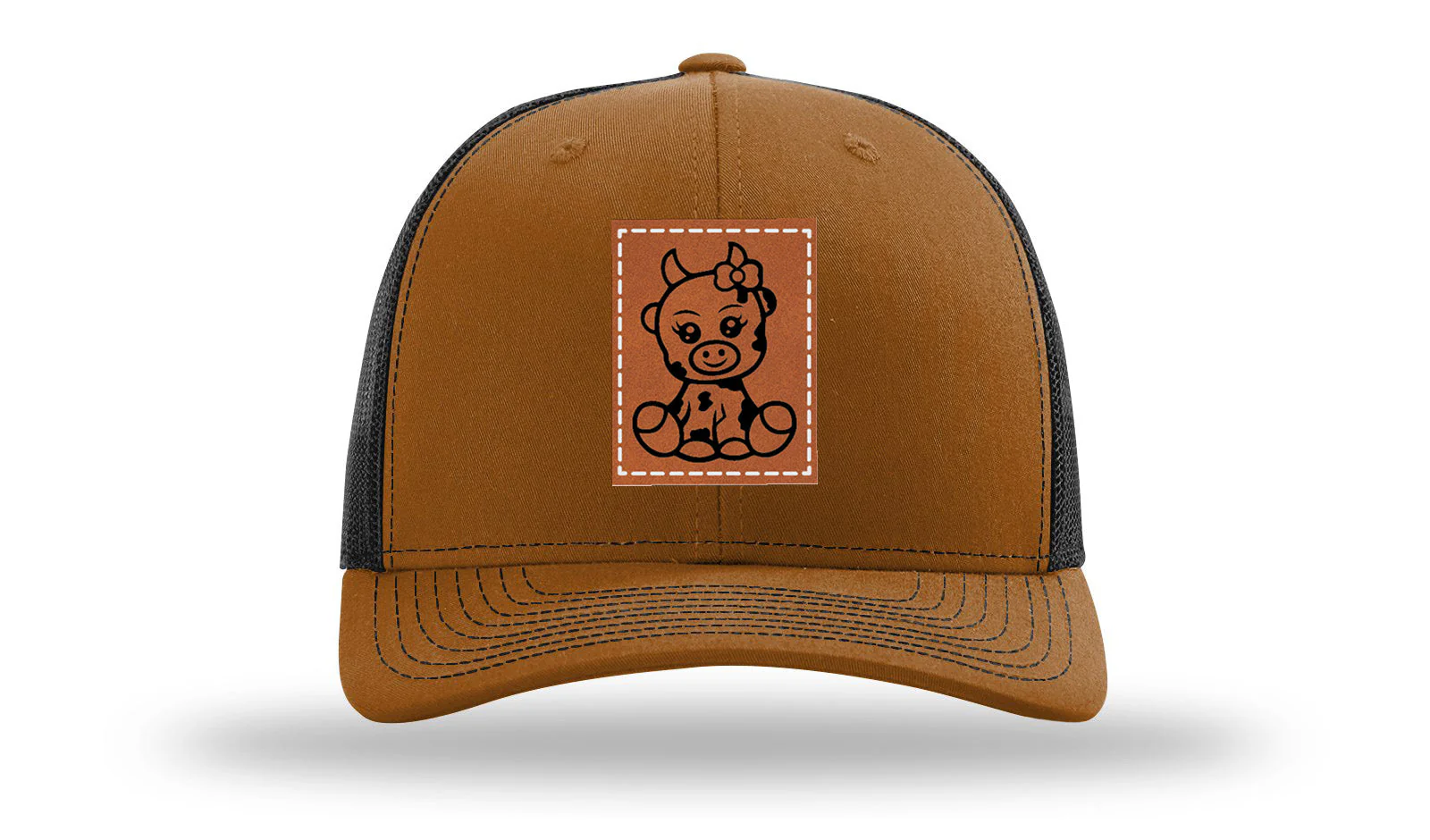 Baby Cow Leather Patch Richardson 112 Hat - Image 10