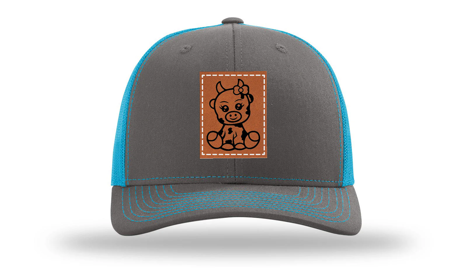 Baby Cow Leather Patch Richardson 112 Hat - Image 14