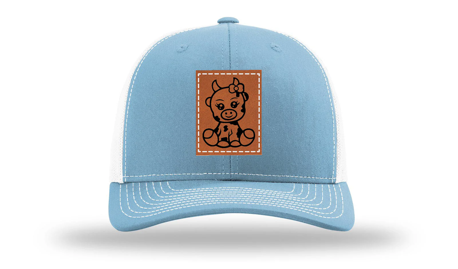 Baby Cow Leather Patch Richardson 112 Hat - Image 19