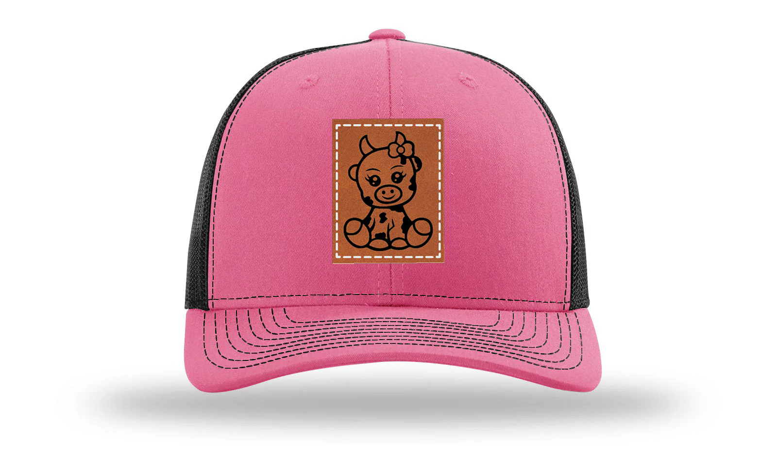 Baby Cow Leather Patch Richardson 112 Hat - Image 22