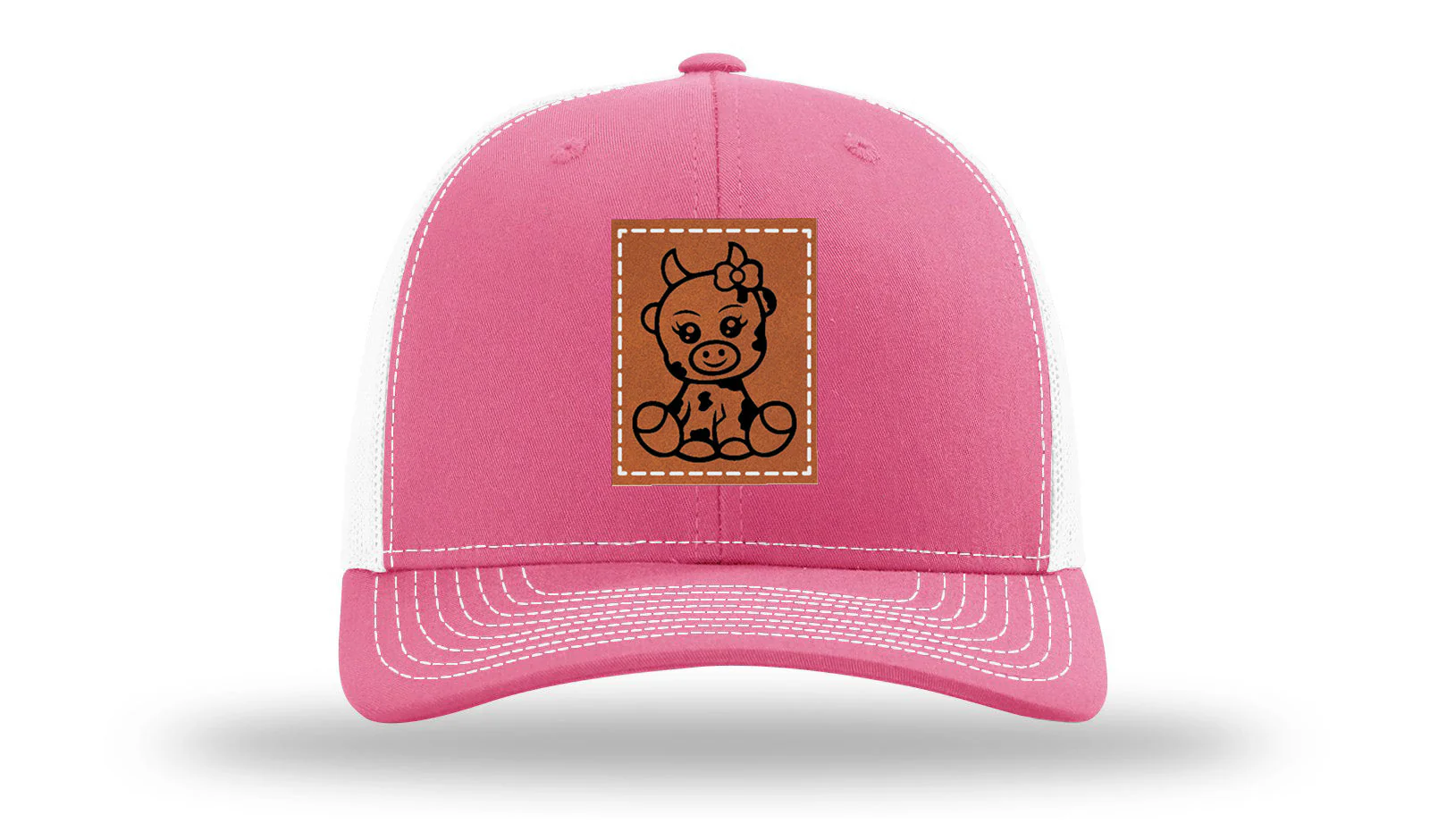 Baby Cow Leather Patch Richardson 112 Hat - Image 23