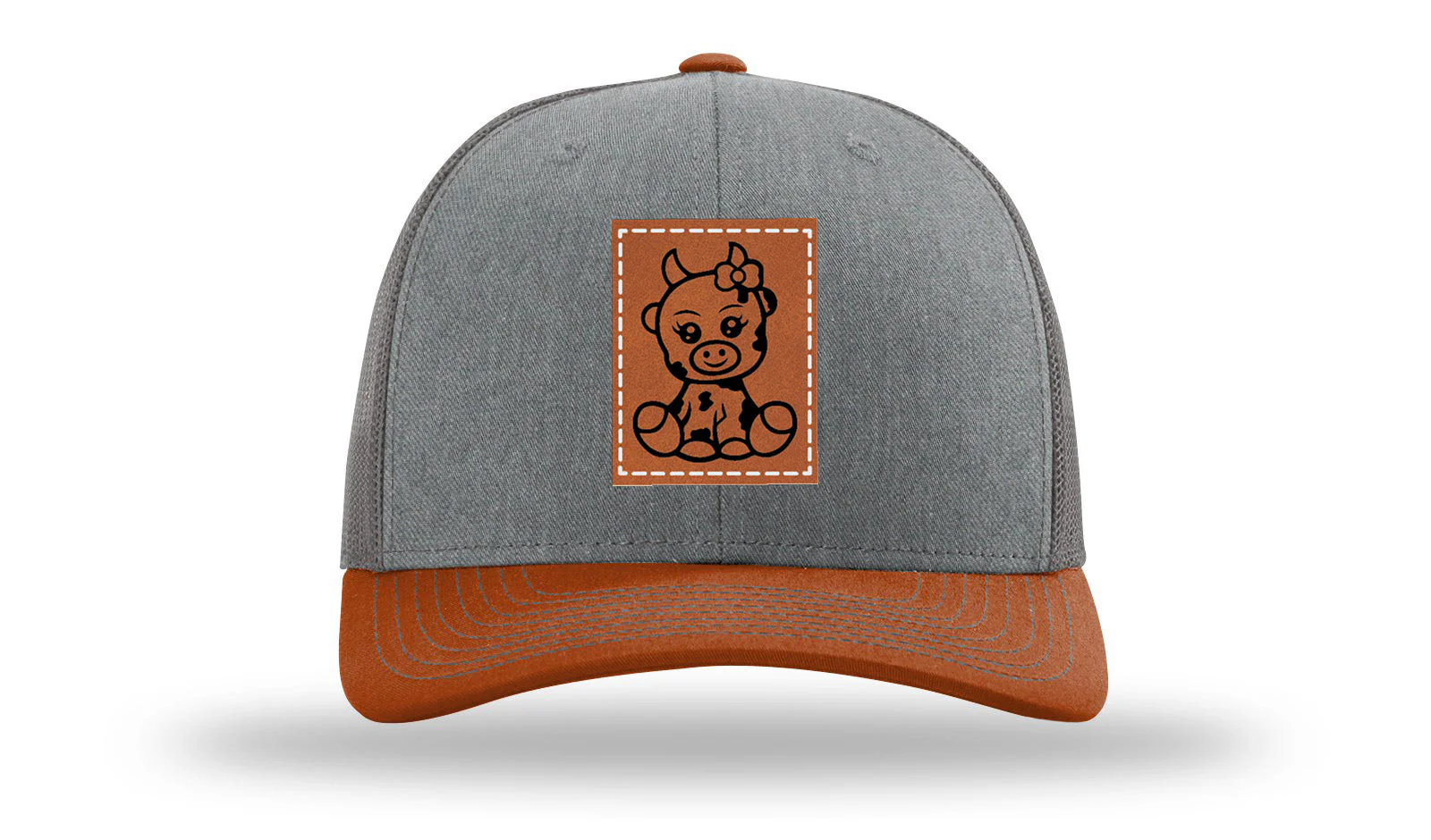 Baby Cow Leather Patch Richardson 112 Hat - Image 39