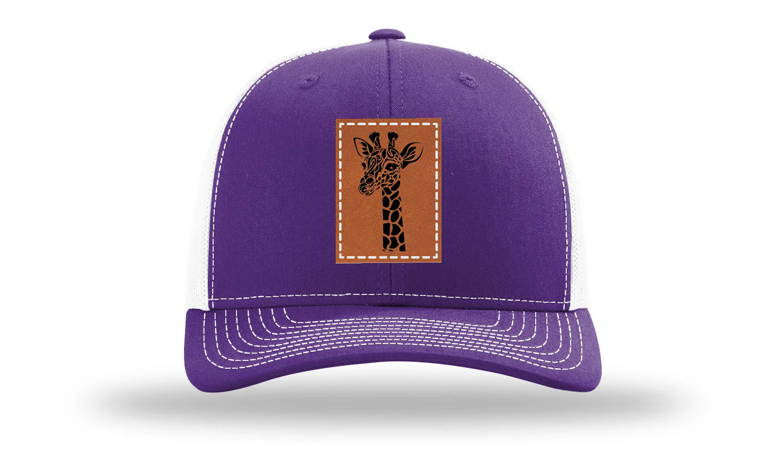 Giraffe Leather Patch Richardson 112 Hat - Image 30