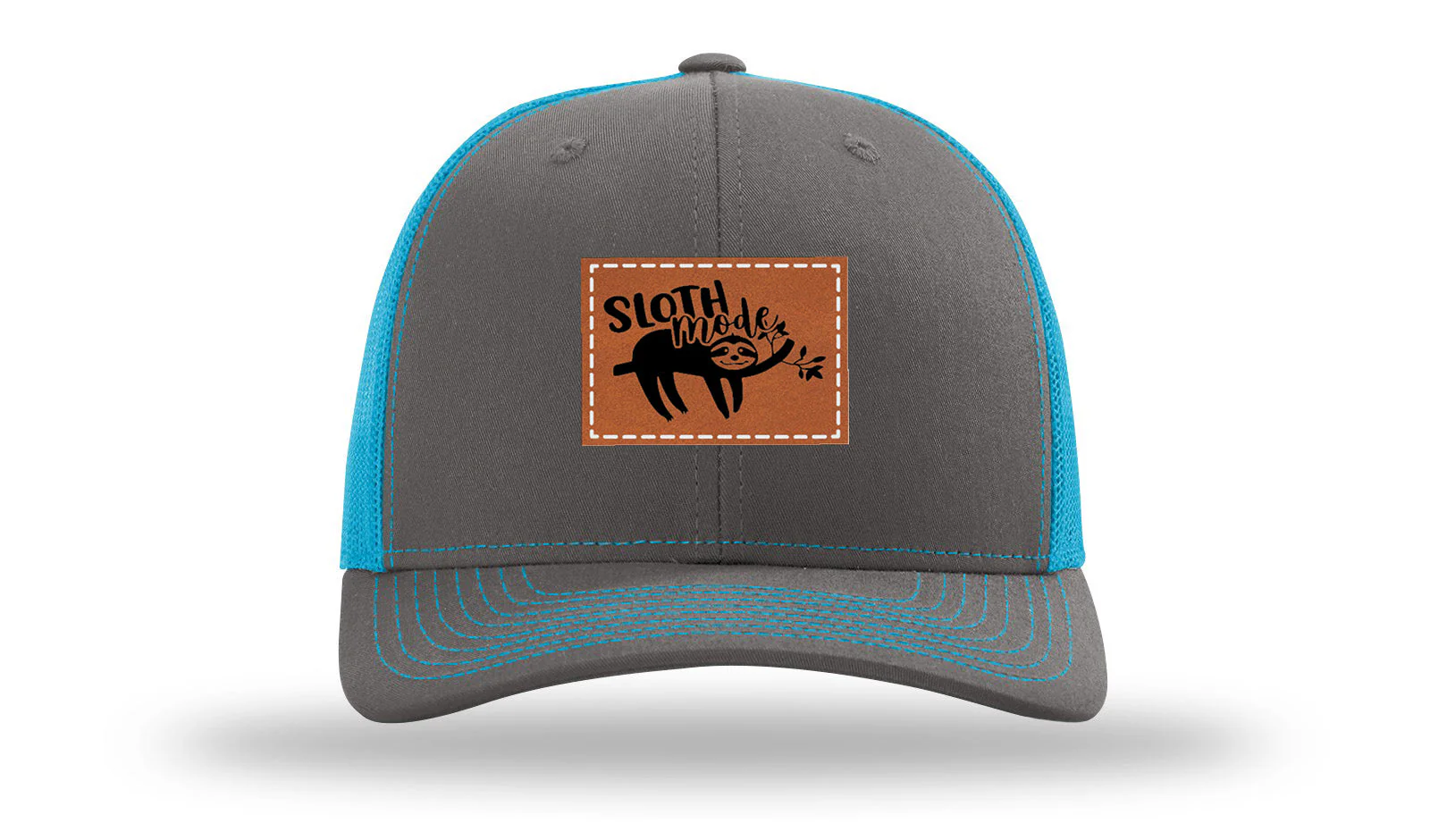 Sloth Leather Patch Richardson 112 Hat - Image 14
