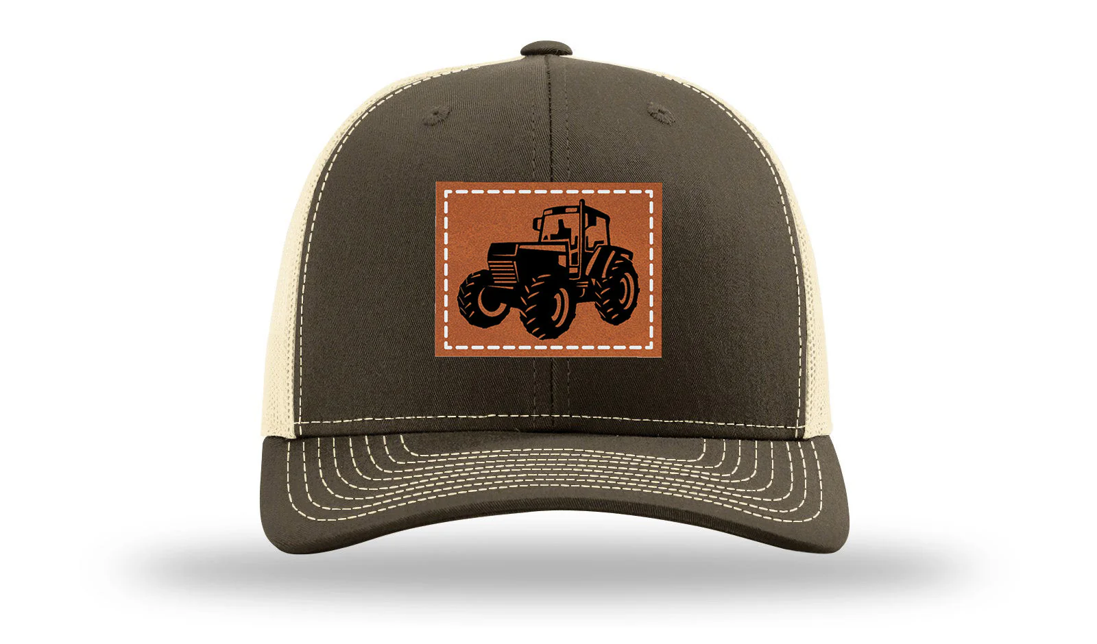 Tractor Leather Patch Richardson 112 Hat - Image 17