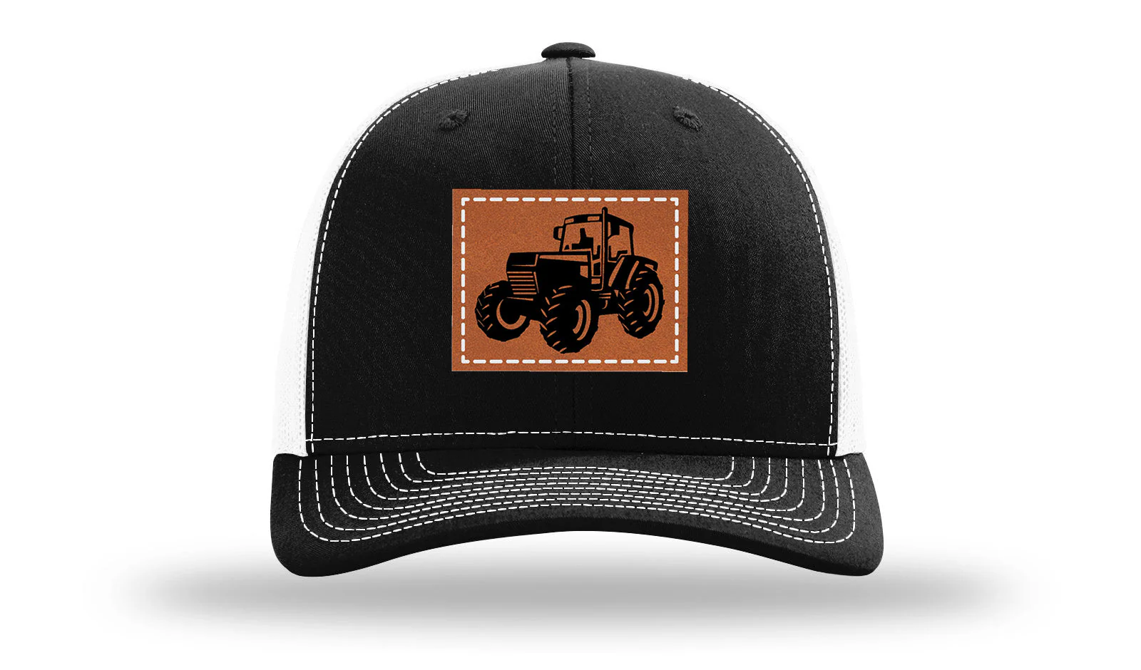 Tractor Leather Patch Richardson 112 Hat - Image 7