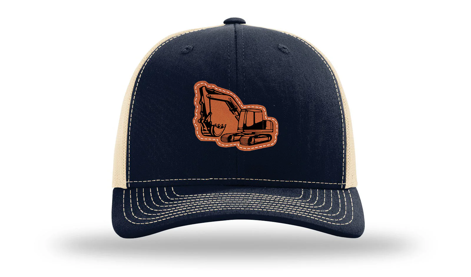 Excavator Leather Patch Richardson 112 Hat - Image 28