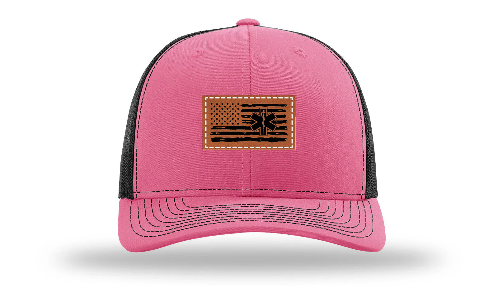 EMS Flag Leather Patch Richardson 112 Hat - Image 22