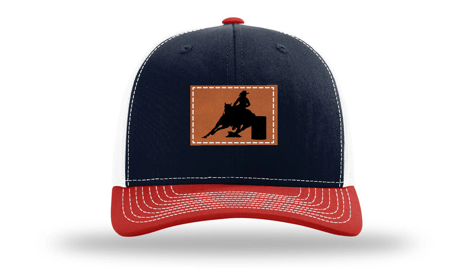Barrel Racer Leather Patch Richardson 112 Hat - Image 40