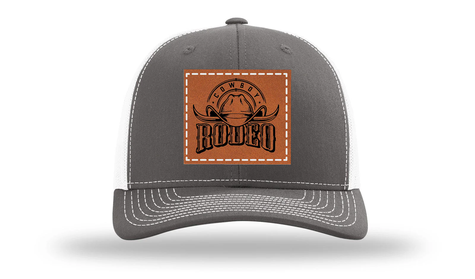 Rodeo Cowboy Leather Patch Richardson 112 Hat - Image 16