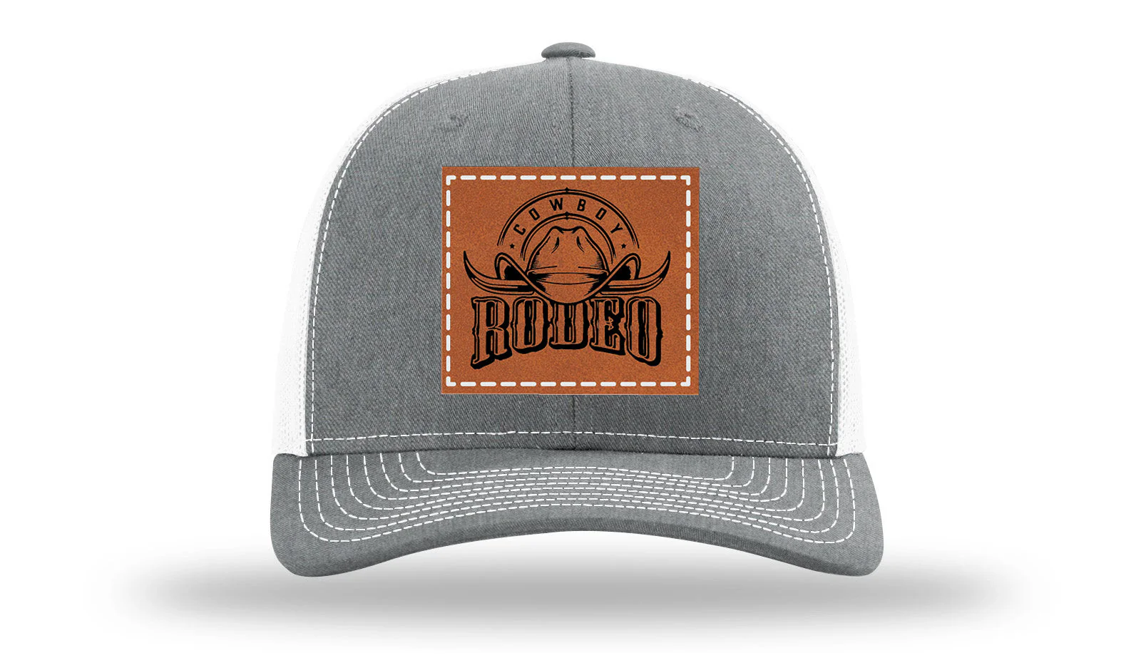 Rodeo Cowboy Leather Patch Richardson 112 Hat - Image 21