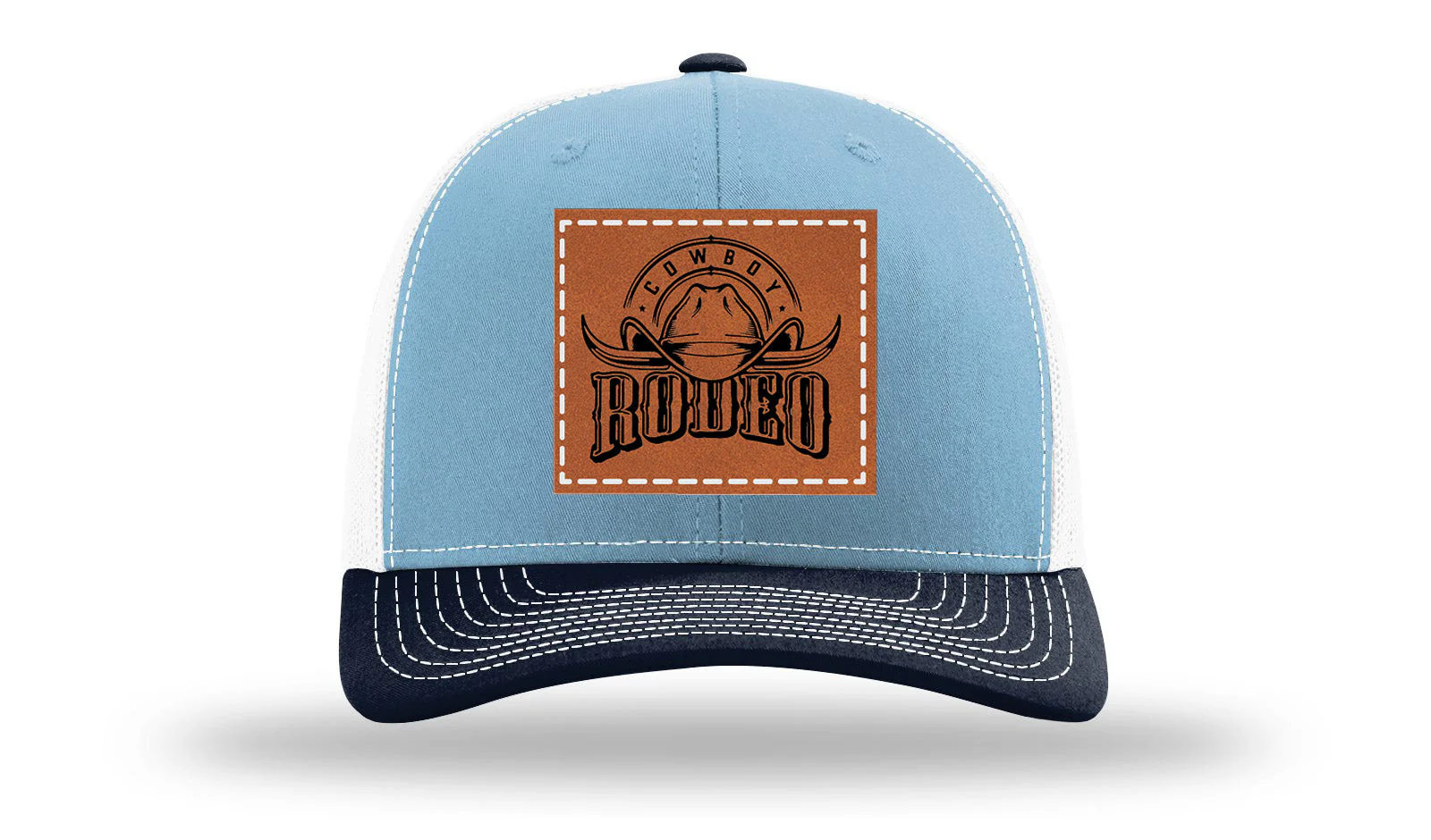 Rodeo Cowboy Leather Patch Richardson 112 Hat - Image 34