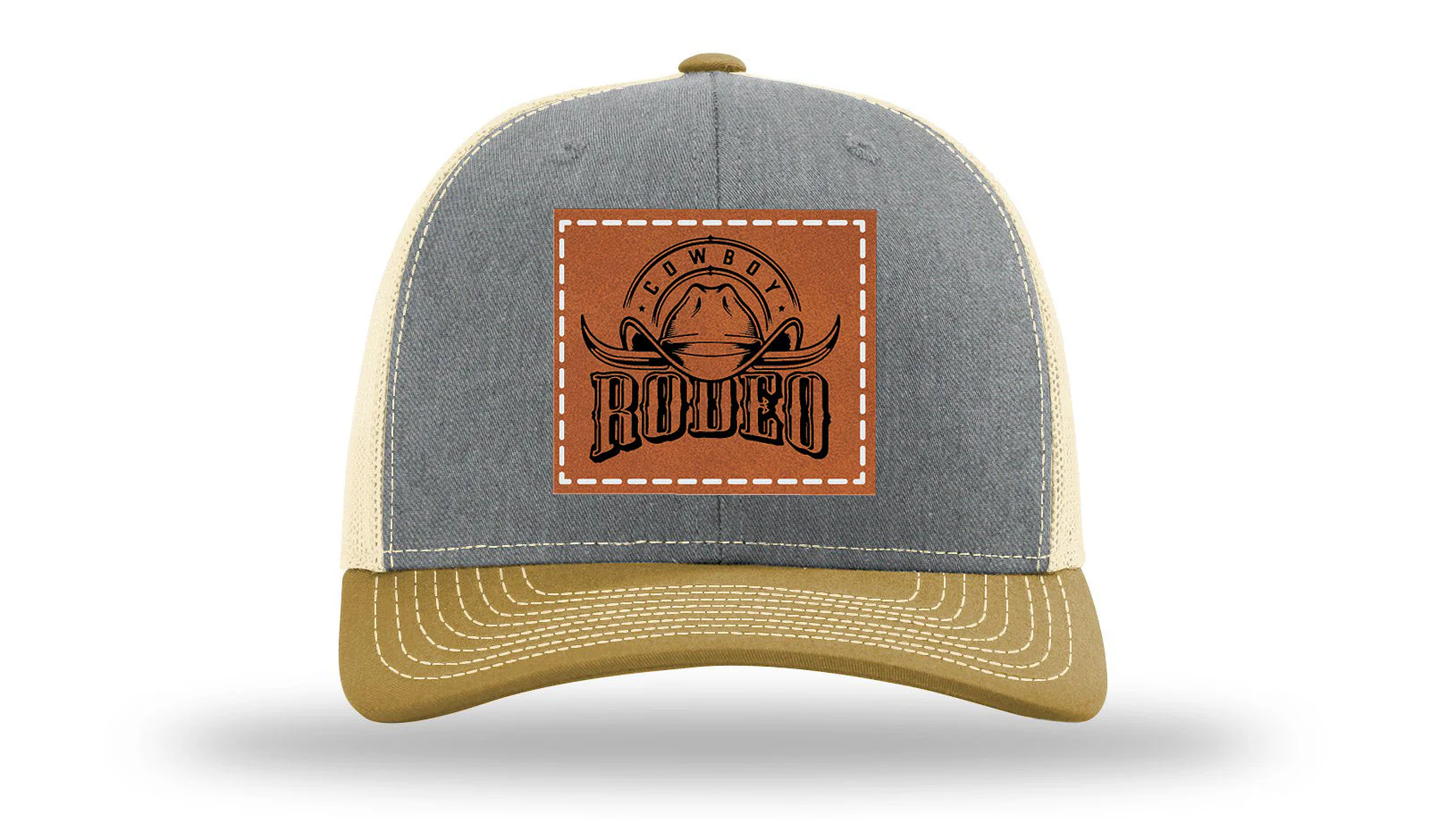 Rodeo Cowboy Leather Patch Richardson 112 Hat - Image 37