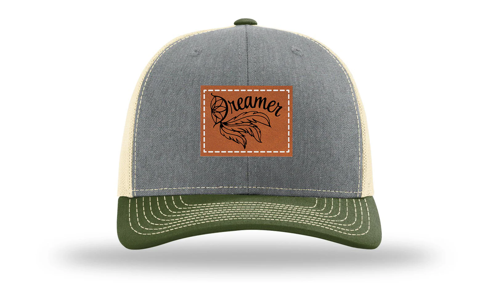 Dreamer Leather Patch Richardson 112 Hat - Image 38