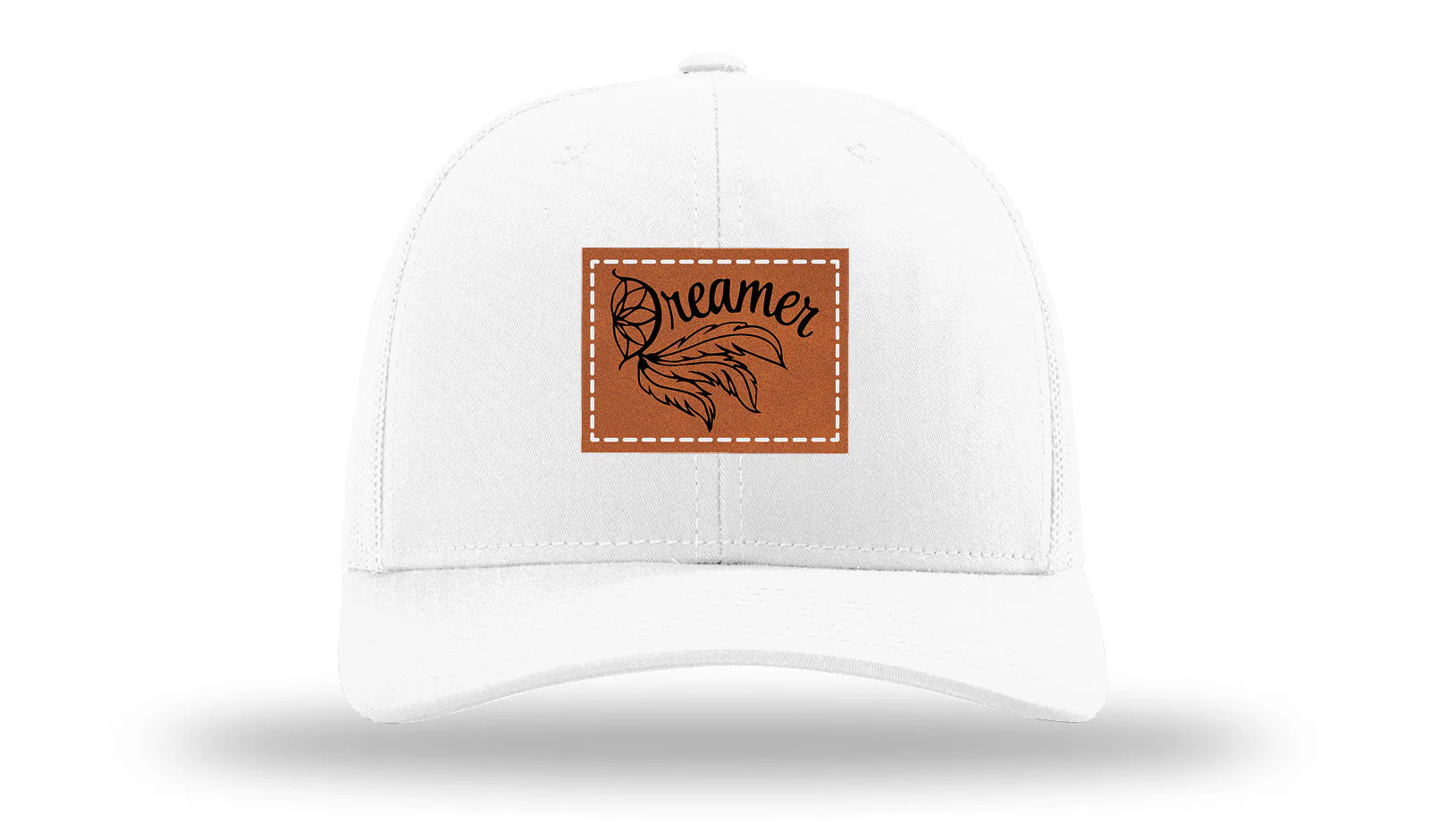 Dreamer Leather Patch Richardson 112 Hat - Image 5