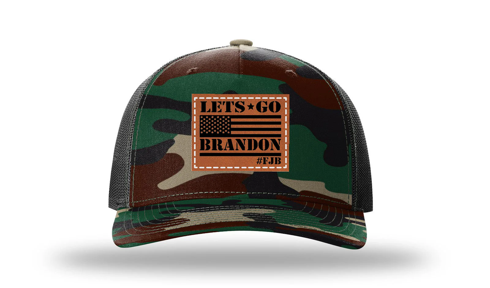 LGB Leather Patch Richardson 112PFP Hat - Image 6