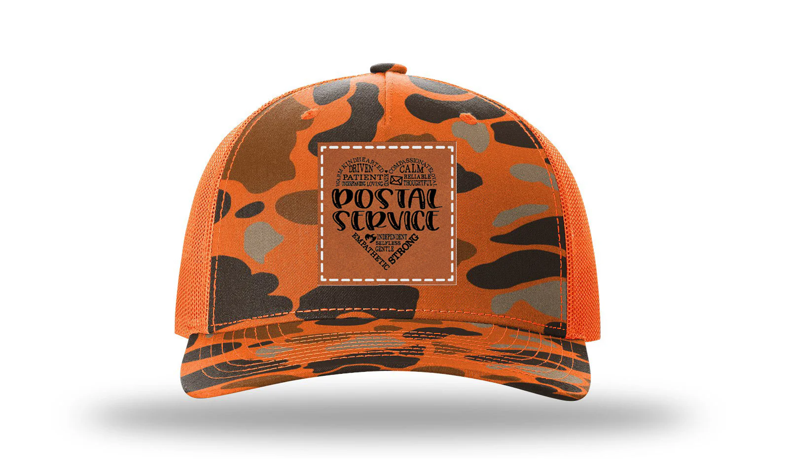 Postal Service Leather Patch Richardson 112PFP Hat - Image 3