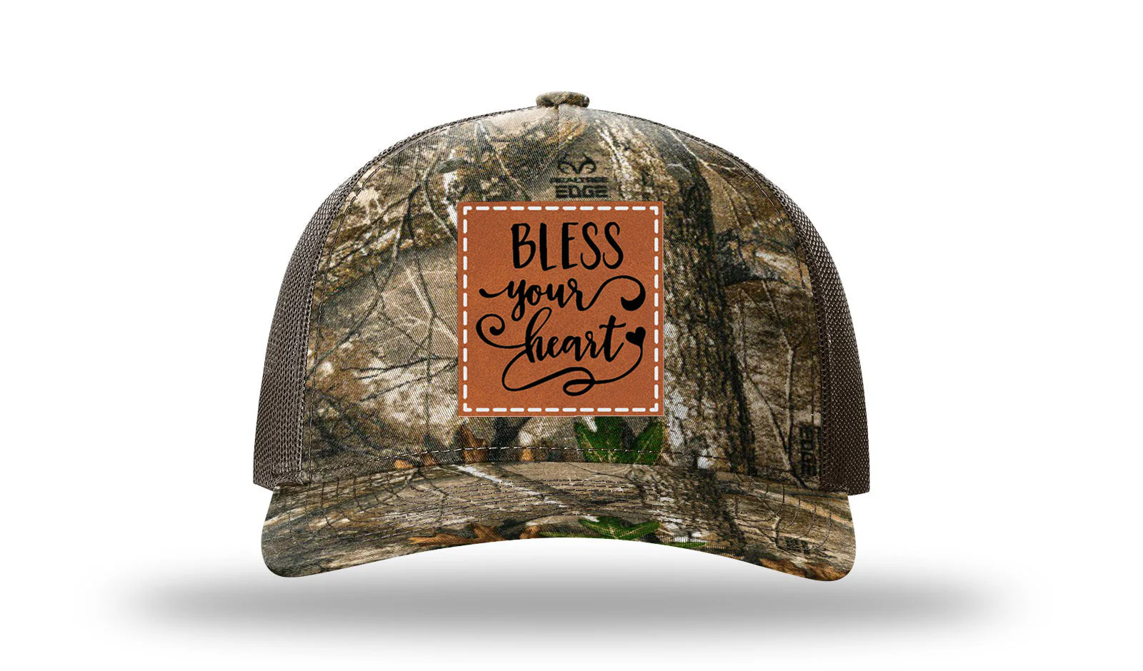 Bless Your Heart Leather Patch Richardson 112PFP Hat - Image 13