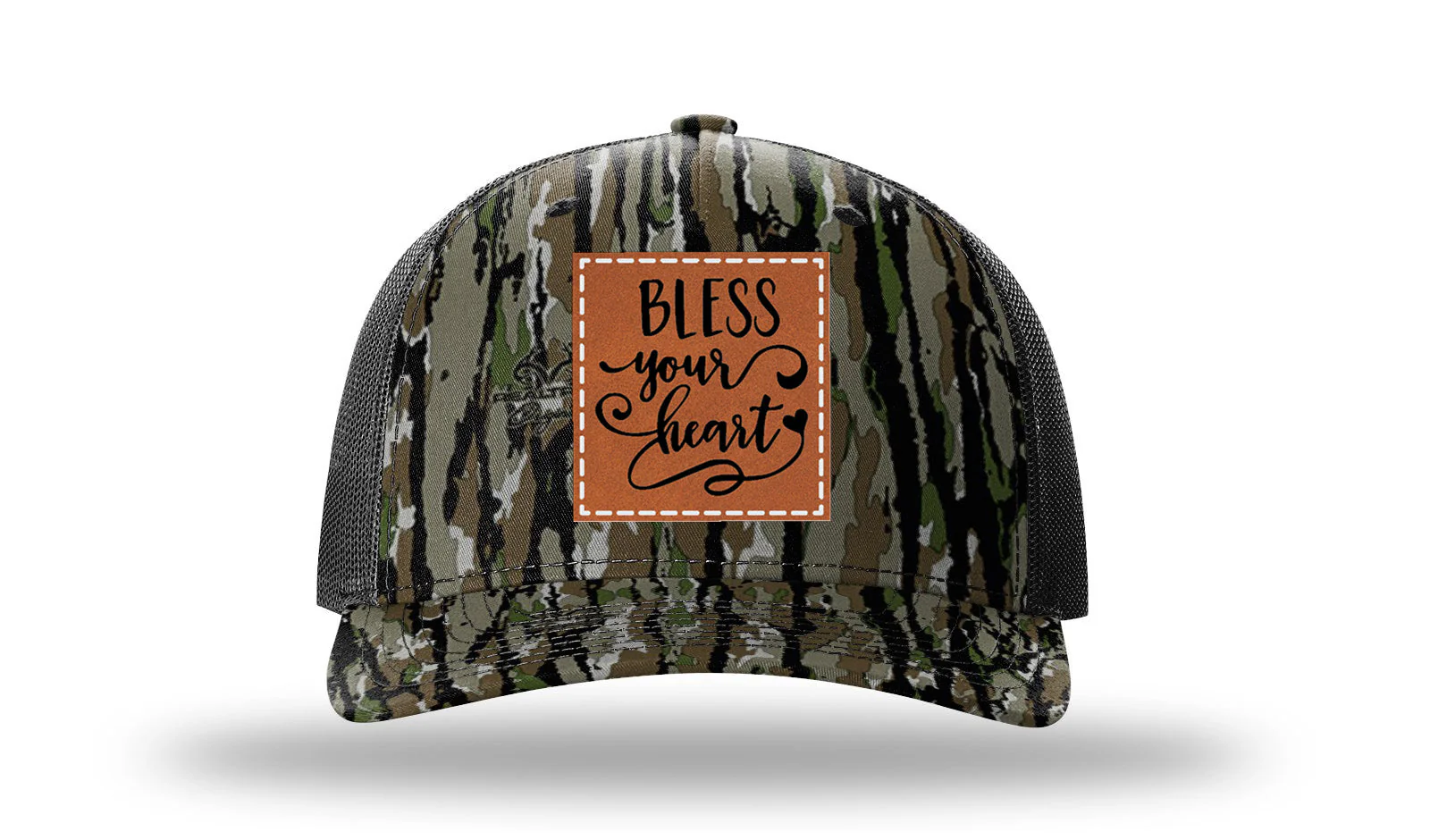 Bless Your Heart Leather Patch Richardson 112PFP Hat - Image 14