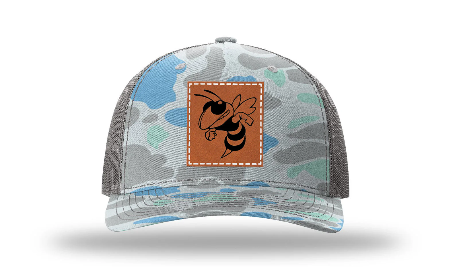 Hornet Leather Patch Richardson 112PFP Hat - Image 16