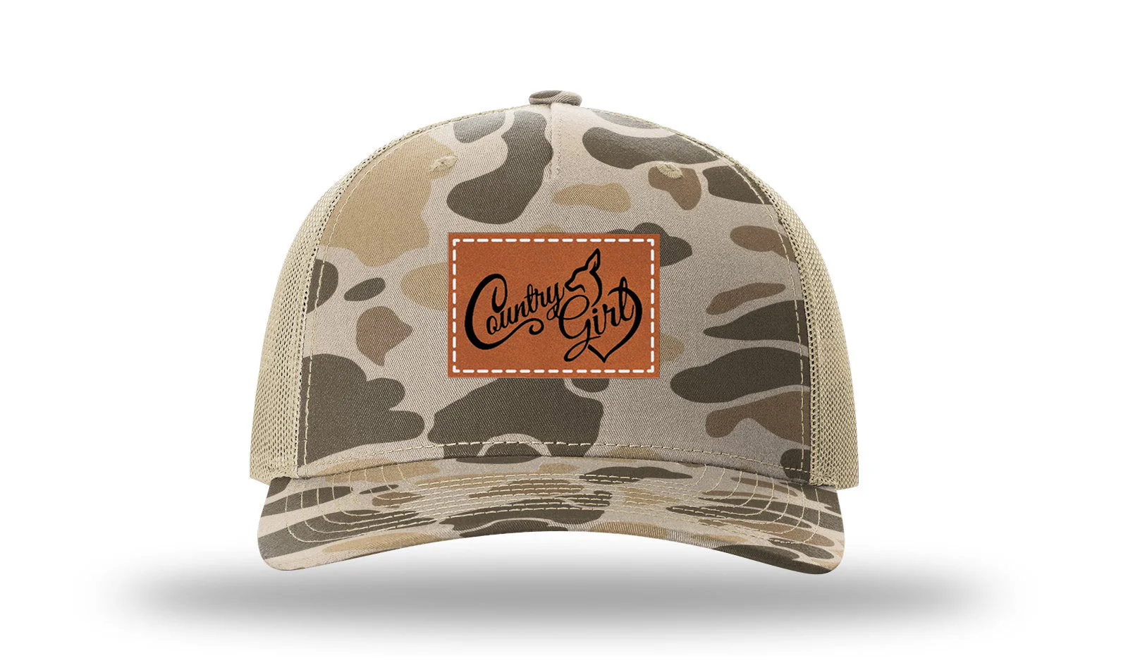 Country Girl Leather Patch Richardson 112PFP Hat - Image 7