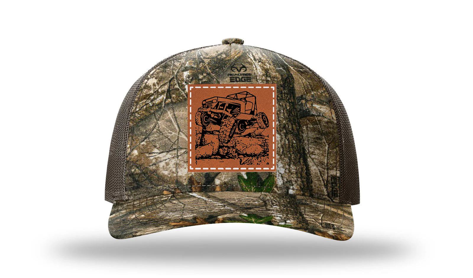 YJ Crawler Leather Patch Richardson 112PFP Hat - Image 13