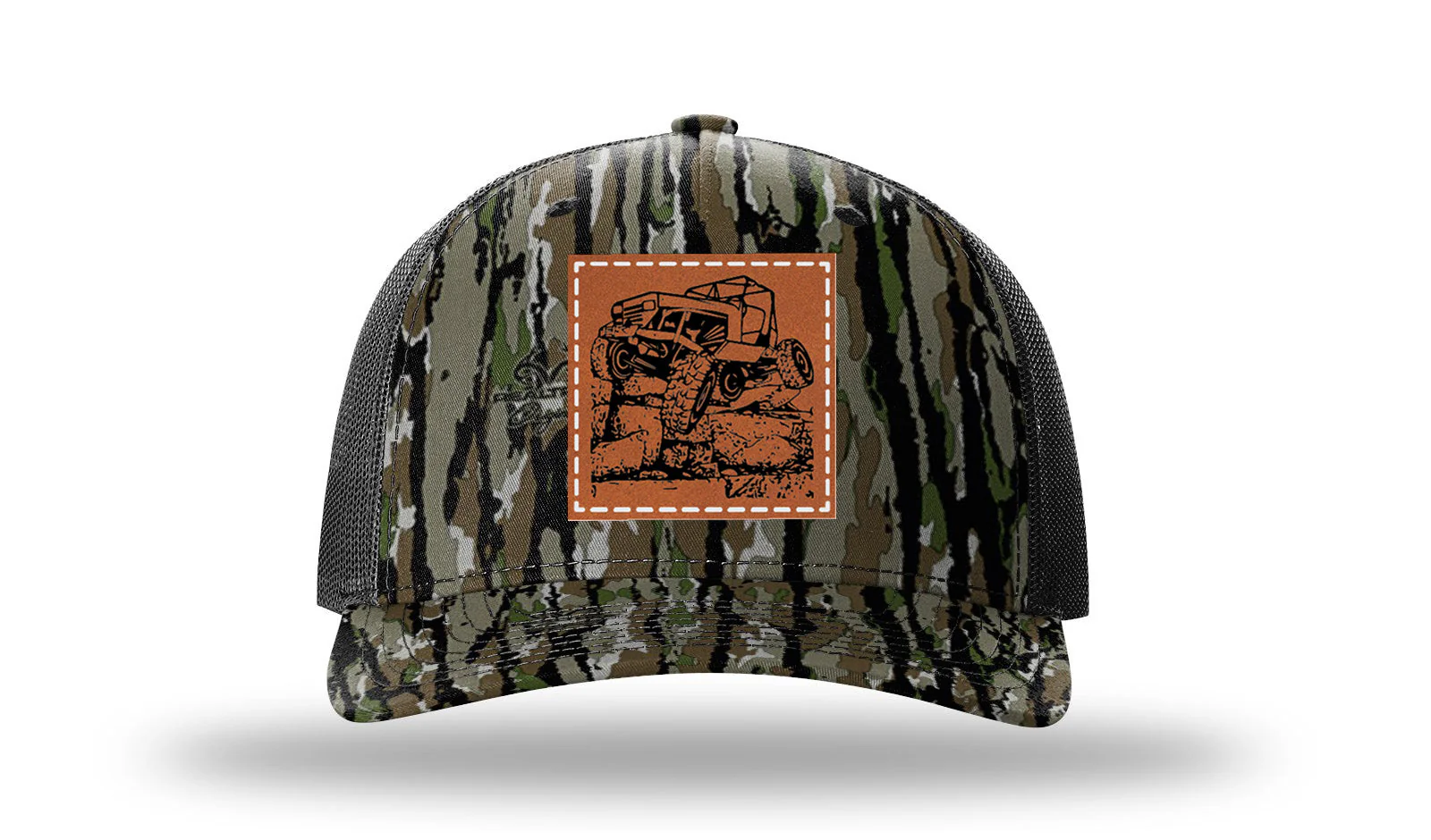 YJ Crawler Leather Patch Richardson 112PFP Hat - Image 14