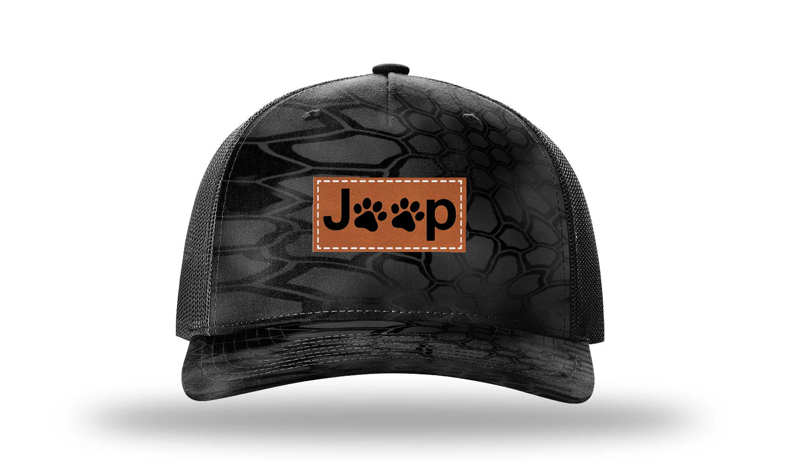 Jeep Paws Leather Patch Richardson 112PFP Hat - Image 10