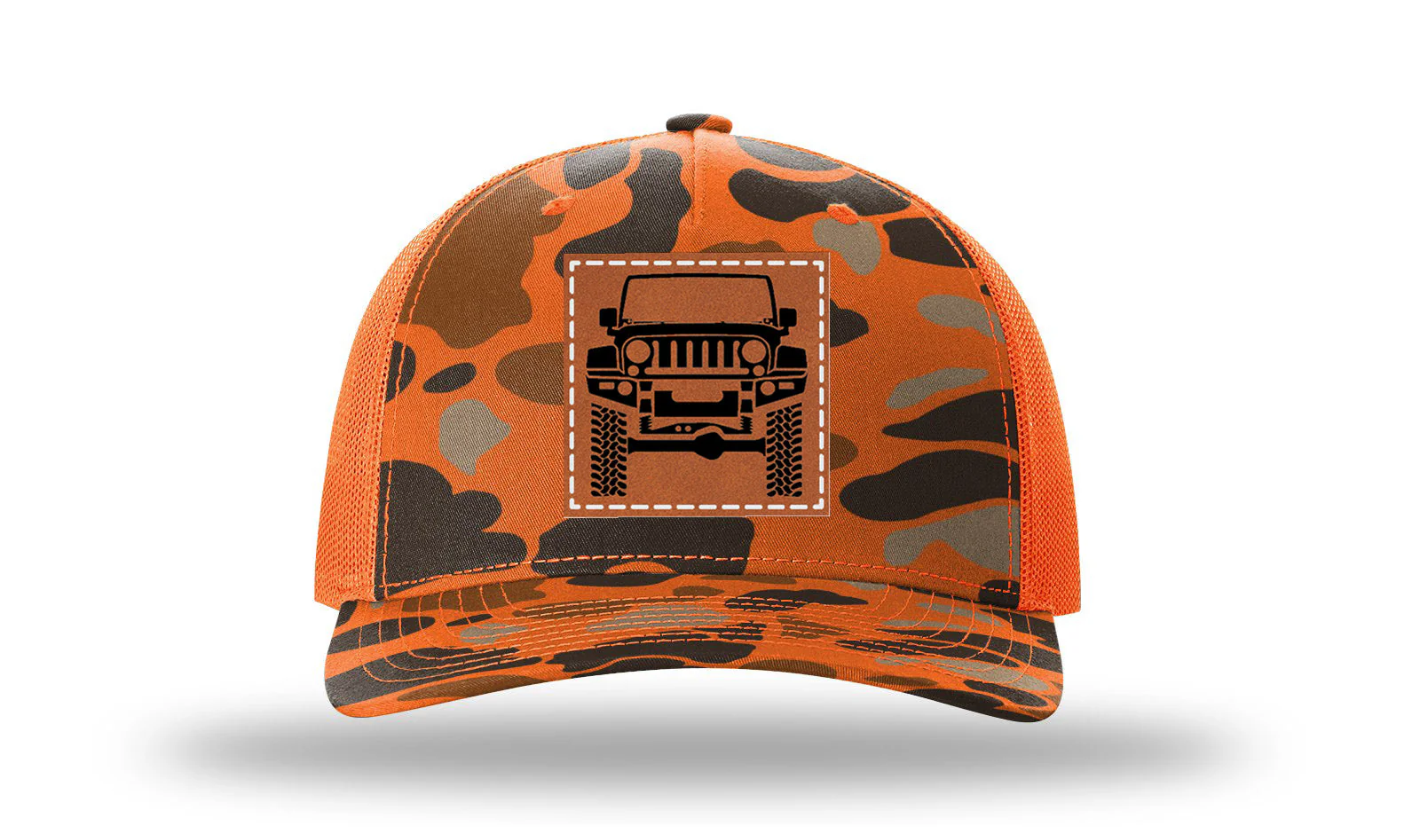 JL Leather Patch Richardson 112PFP Hat - Image 3