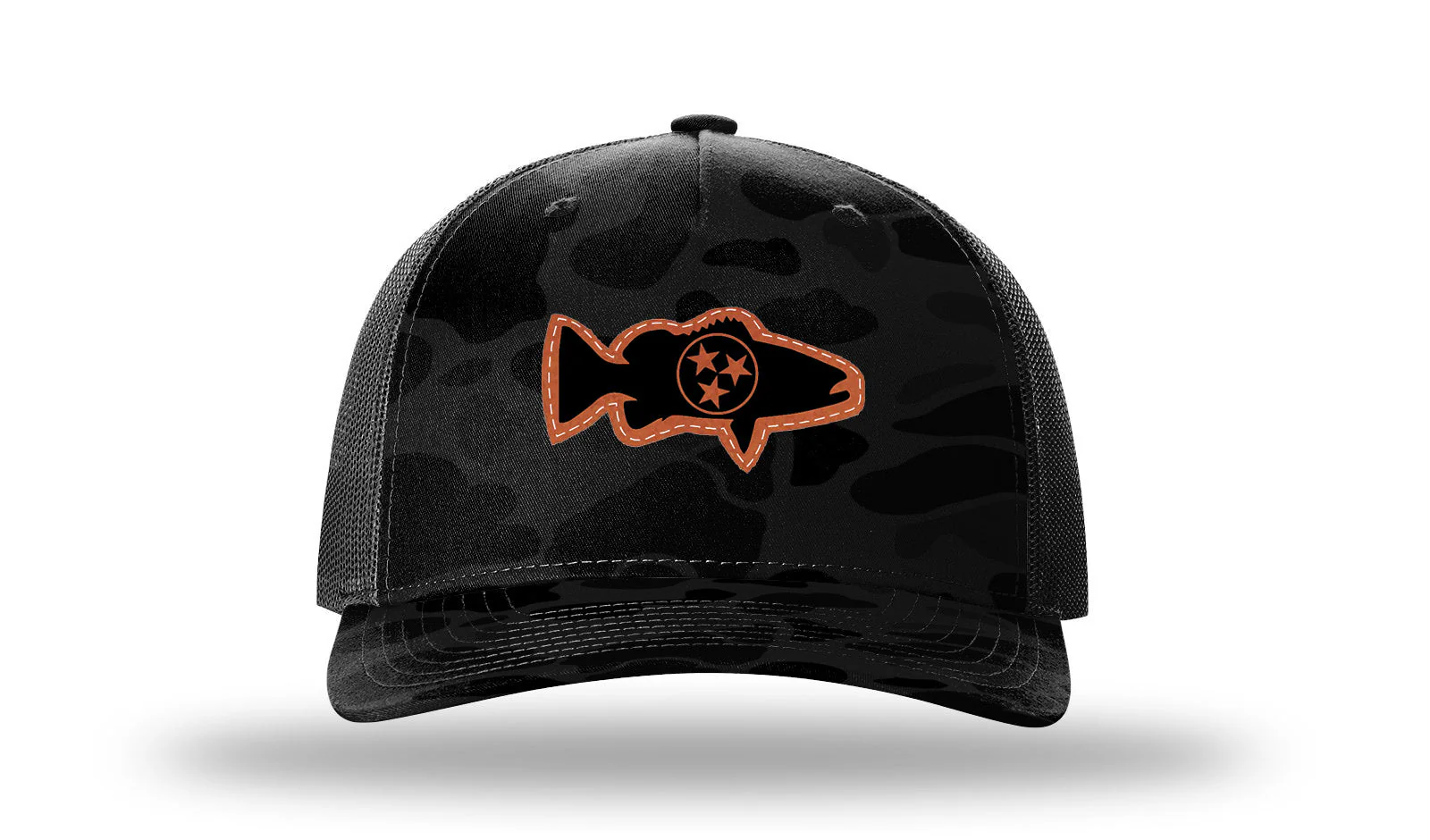 Tristar Bass Leather Patch Richardson 112PFP Hat - Image 15