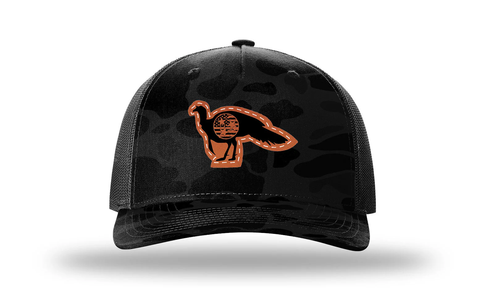 Tristar Flag Turkey Leather Patch Richardson 112PFP Hat - Image 15