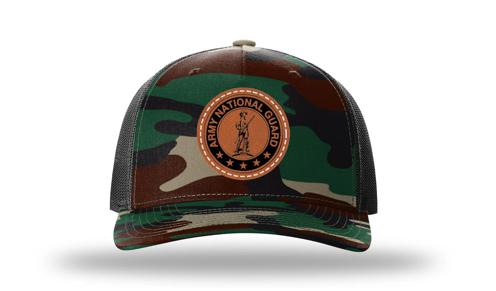 National Guard Leather Patch Richardson 112PFP Hat - Image 6