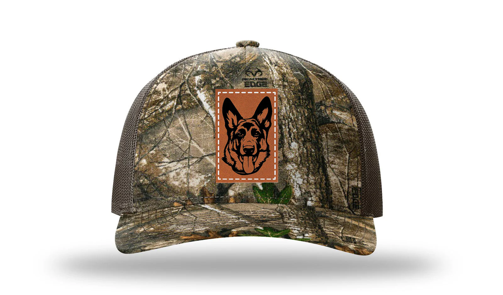 German Sheppard Leather Patch Richardson 112PFP Hat - Image 13