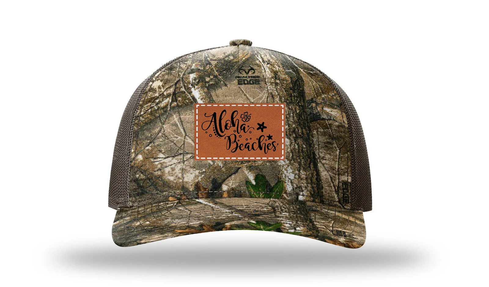 Aloha Beaches Leather Patch Richardson 112PFP Hat - Image 13