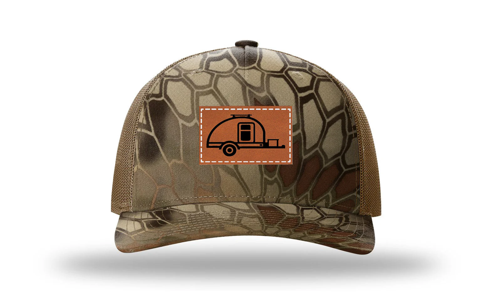 Camper Leather Patch Richardson 112PFP Hat - Image 9