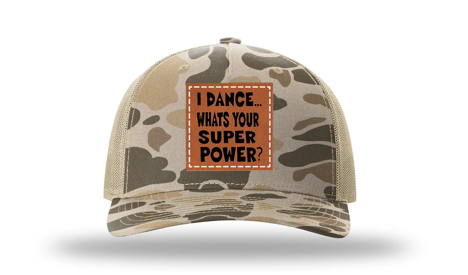 Dance Is My Superpower Leather Patch Richardson 112PFP Hat - Image 8