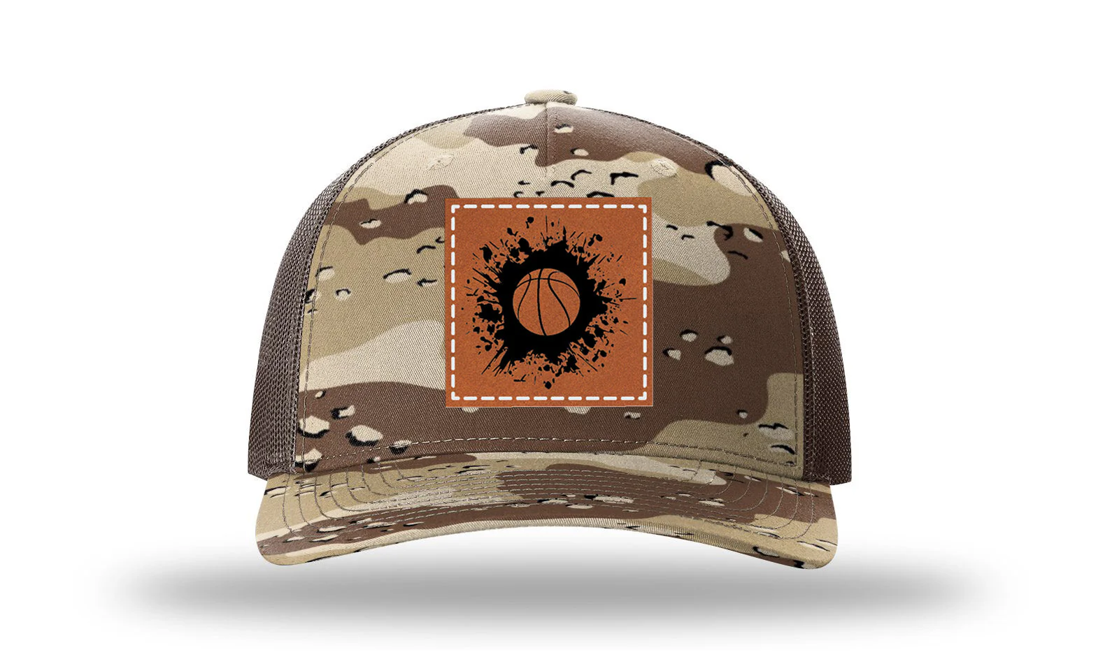 Basketball Leather Patch Richardson 112PFP Hat - Image 5