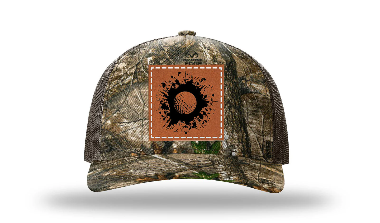 Golf Leather Patch Richardson 112PFP Hat - Image 13
